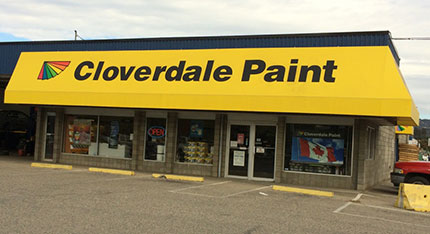 Kelowna paint store - Cloverdale Paint