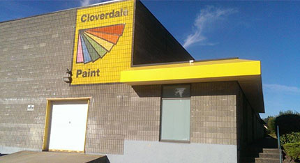 Burnaby paint store on Winston Street
