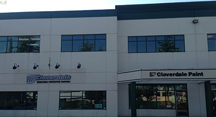 Port Kells paint store in Surrey