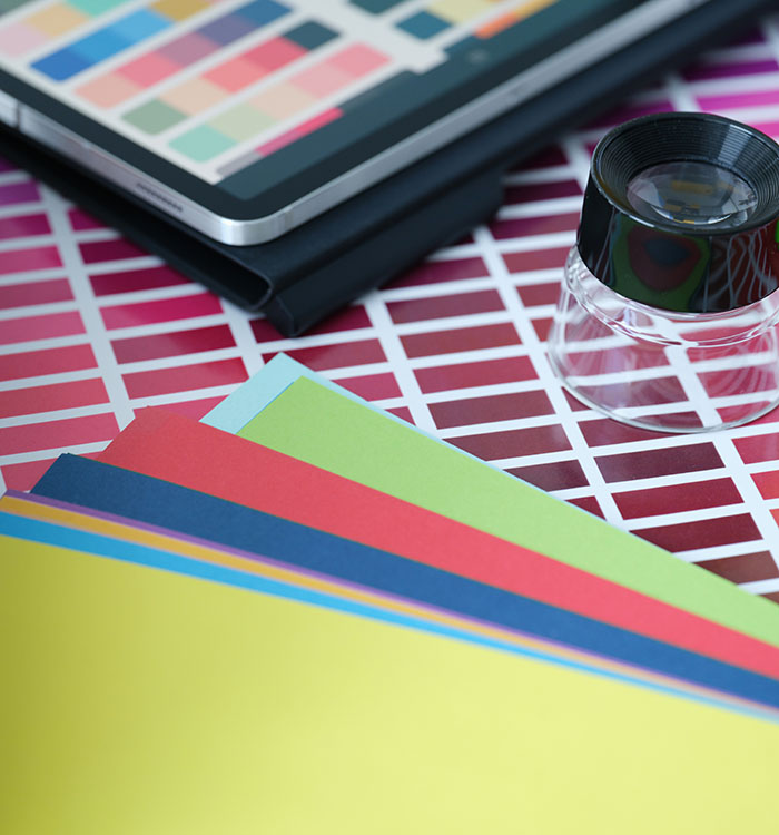 Powder coating colour samples demonstrating consistent colour matching and reliable product availability.