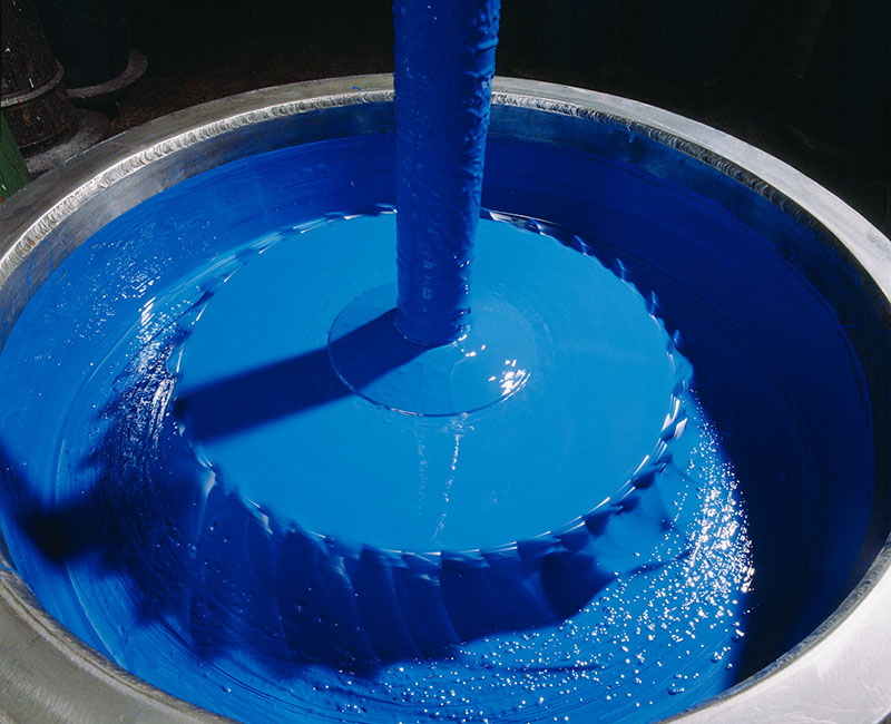 Custom colour formulation process used to create precise powder coating colours for industrial and architectural applications.