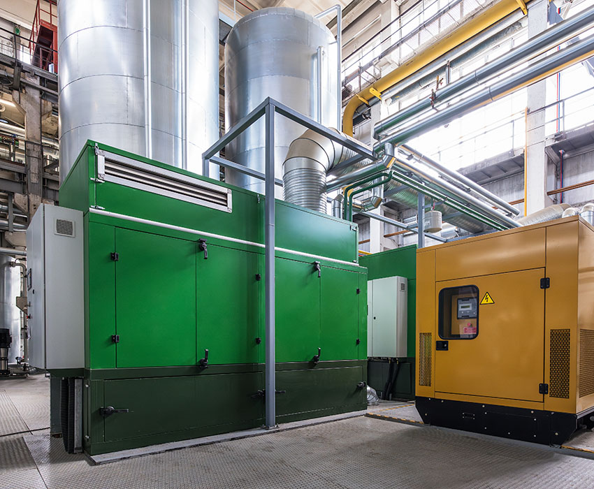 Powder-coated industrial equipment enclosures featuring durable finishes designed for long-term performance.