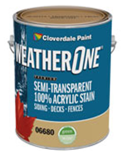 WeatherOne&reg;&nbsp;100% Acrylic Semi-Transparent Stain