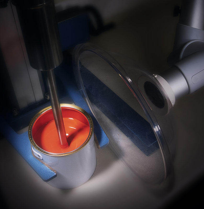 Advanced colour matching equipment used to develop and maintain accurate custom powder coating colours and specifications.
