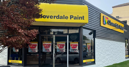 Vancouver paint store on Arbutus Street
