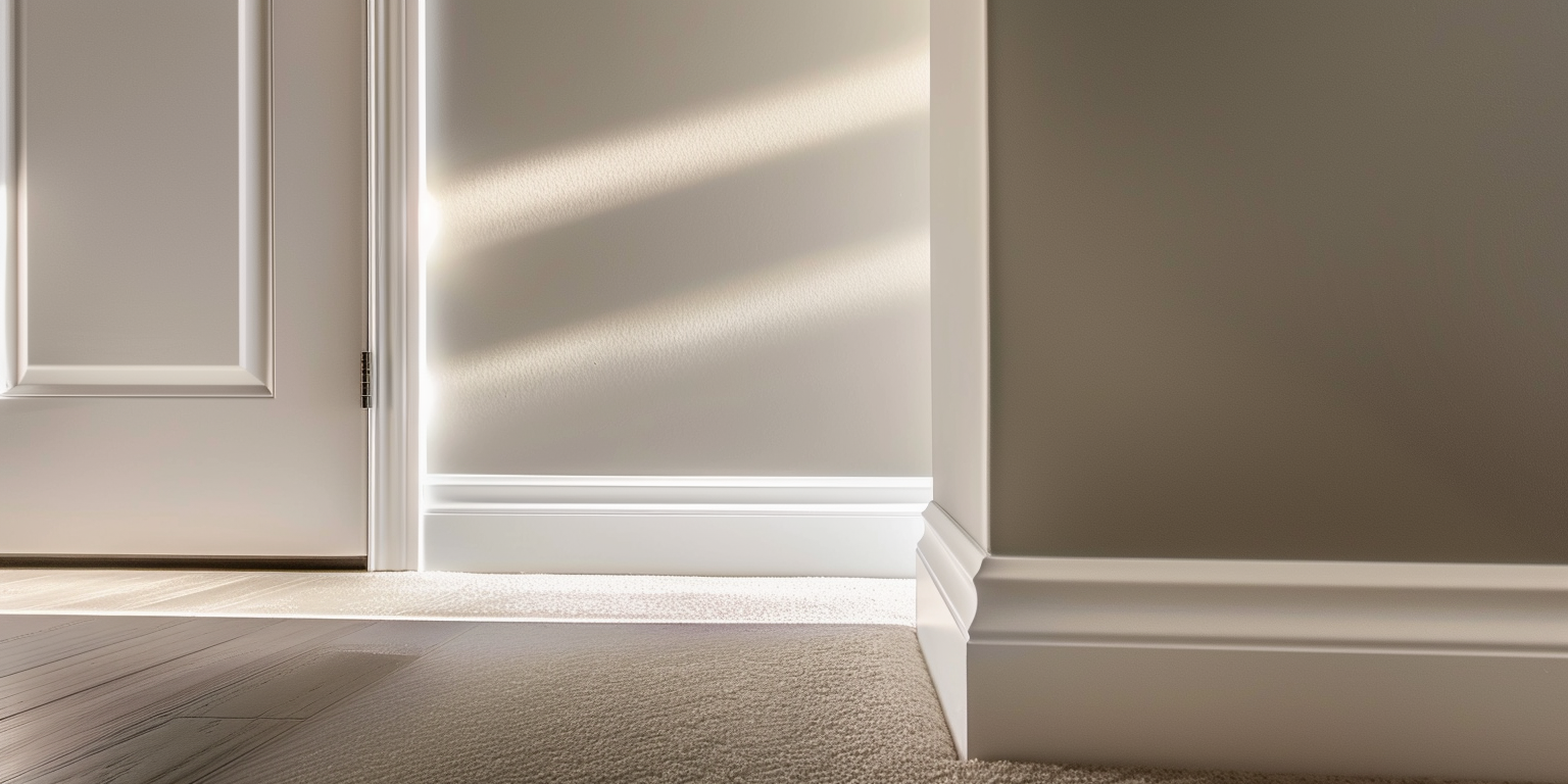 window light against walls