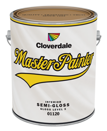 <p>Master Painter Interior Latex Finish, Semi-Gloss (GL5)</p>