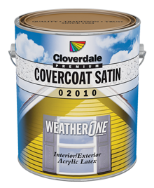 <p>WeatherOne<sup>&reg;</sup> CoverCoat 100% Acrylic Exterior Finish, Satin (GL3)</p>