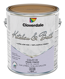 <p>Kitchen &amp; Bath 100% Acrylic Latex Finish, Pearl (GL3)</p>