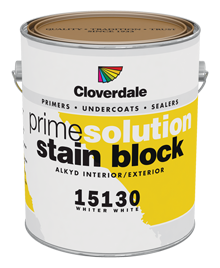 <p><span>Prime Solution Int/Ext Stain Blocking Primer, Alkyd</span></p>