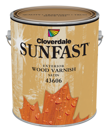<p>Sunfast<sup>&reg;</sup>&nbsp;Exterior Wood Finish, Satin</p>