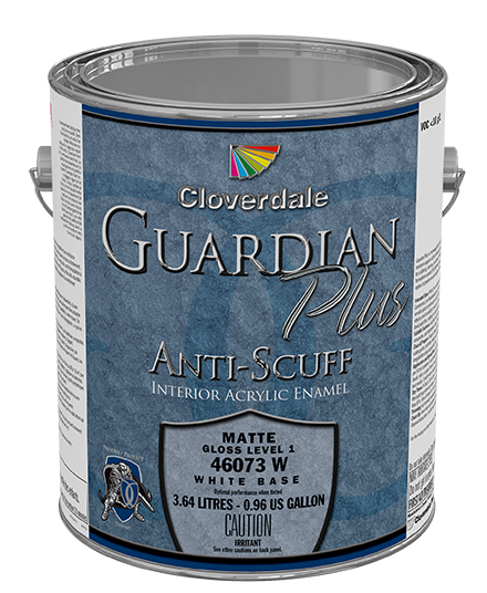 <p>Guardian Plus Anti-Scuff 100% Acrylic Interior Enamel, Matte (GL1)</p>