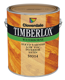 <p>Timberlox<sup>&reg;</sup>&nbsp;Waterborne Alkyd Varnish, Satin (GL3)</p>