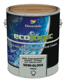 <p>Ecologic<sup>&reg;</sup>&nbsp;Ultra Low VOC 100% Acrylic Latex Finish, Semi-Gloss (GL5)</p>