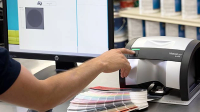Colour matching for paint using professional scanning technology